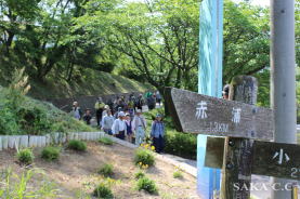 赤浦への道しるべ