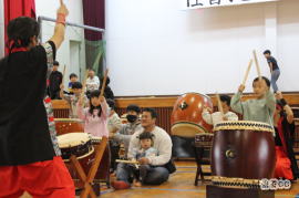 雲州ひらた太鼓体験コーナー