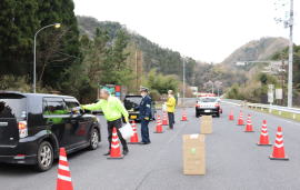 交通安全運動写真