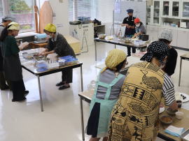 親子クッキング写真