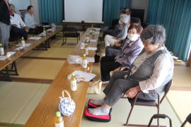 朝原出前健康講座