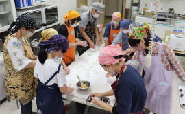 親子クッキング写真