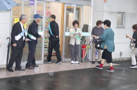 社会を明るくする運動街頭指導写真