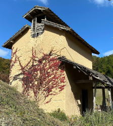 たばこの乾燥場跡