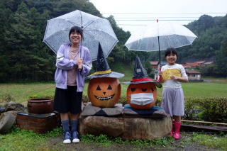 カボチャでコロナ退散