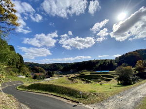西谷 棚田風景