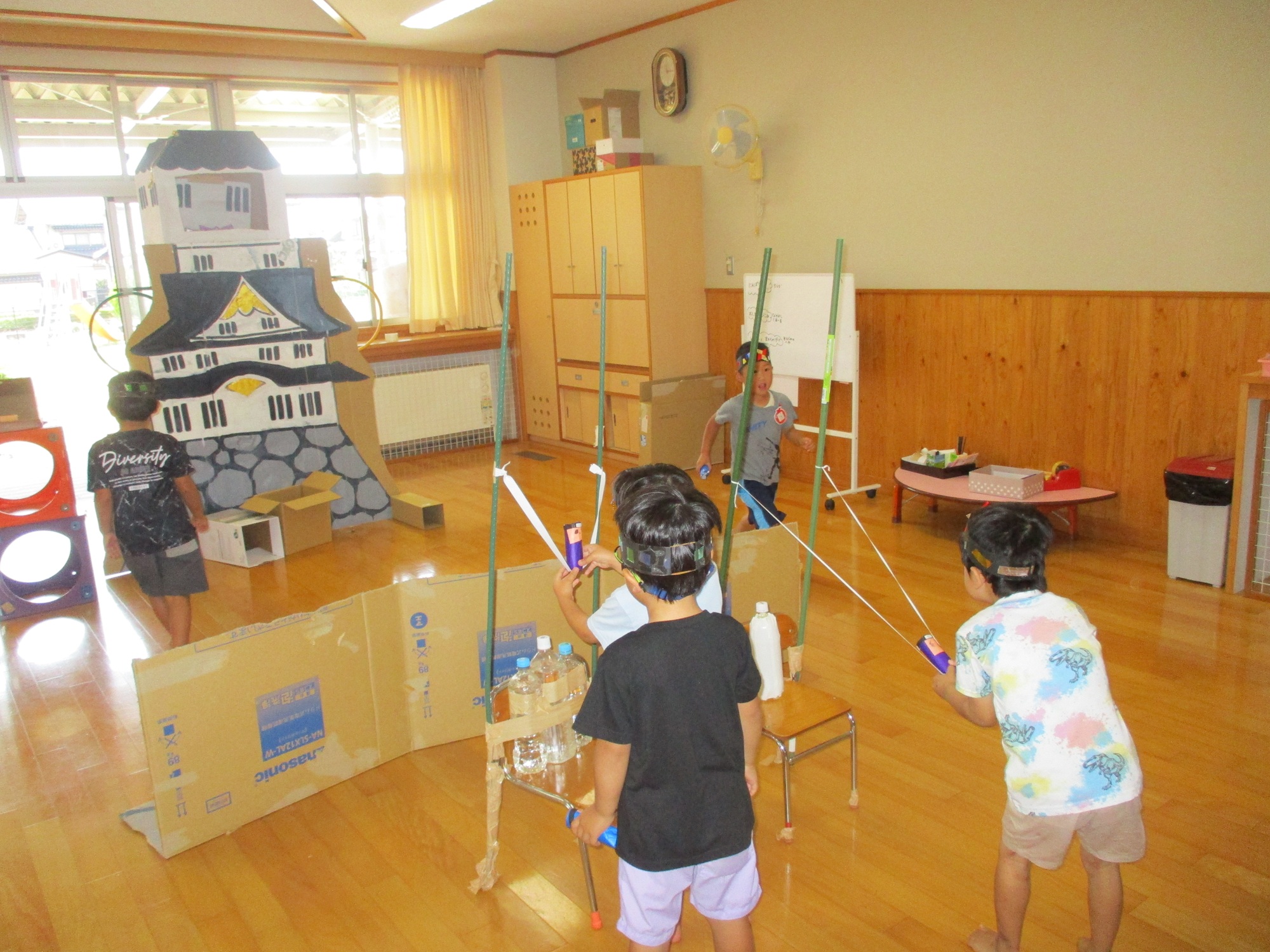 ５歳児室内遊びの写真