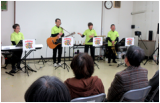 わくわくバンド演奏のようす