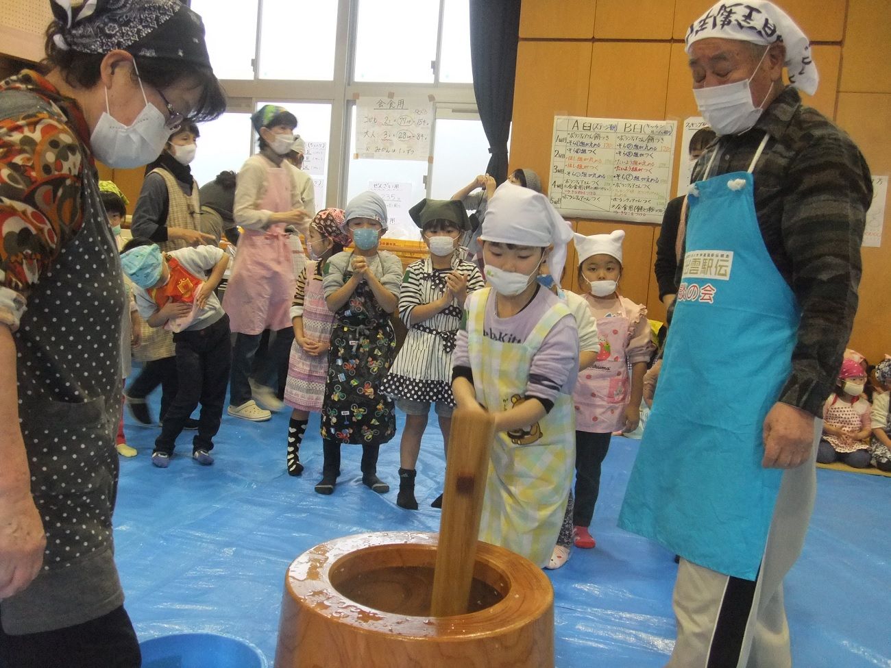 餅つき