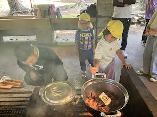 カレー作り１