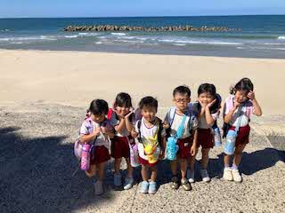 キララビーチ園児集合写真