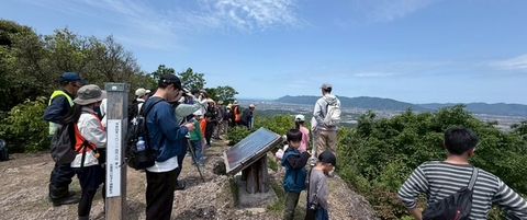 2025 高瀬山登山 山頂から出雲平野を眺める
