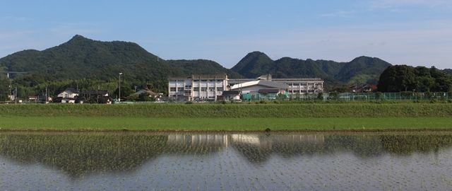 荘原小学校 大黒山 高瀬山 Photo by 渡部和夫