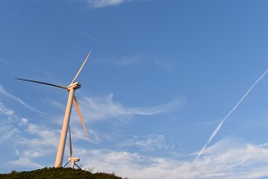 多伎町風車写真