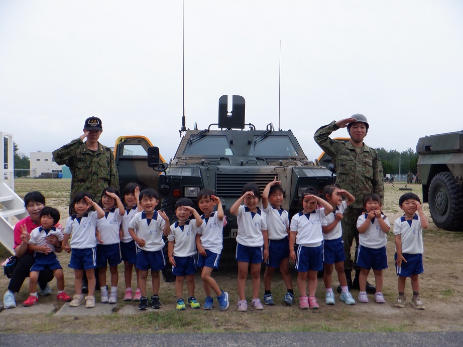 自衛隊出雲駐屯地見学