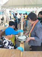 流しそうめん写真