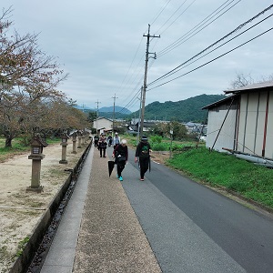 ウオーキング、がんばっています