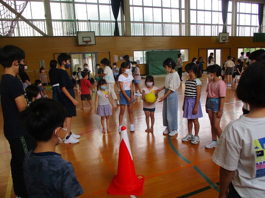 なかよし班顔合わせ写真