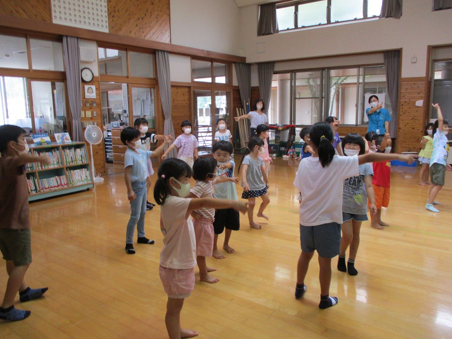 2年生交流写真