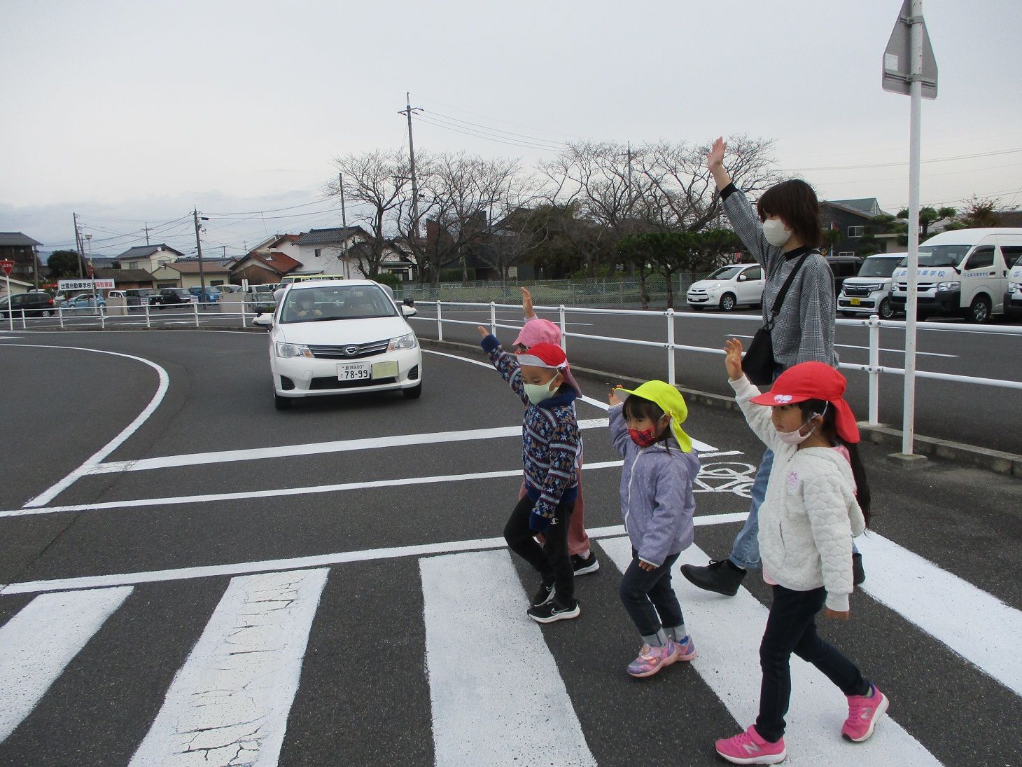 交通安全教室写真