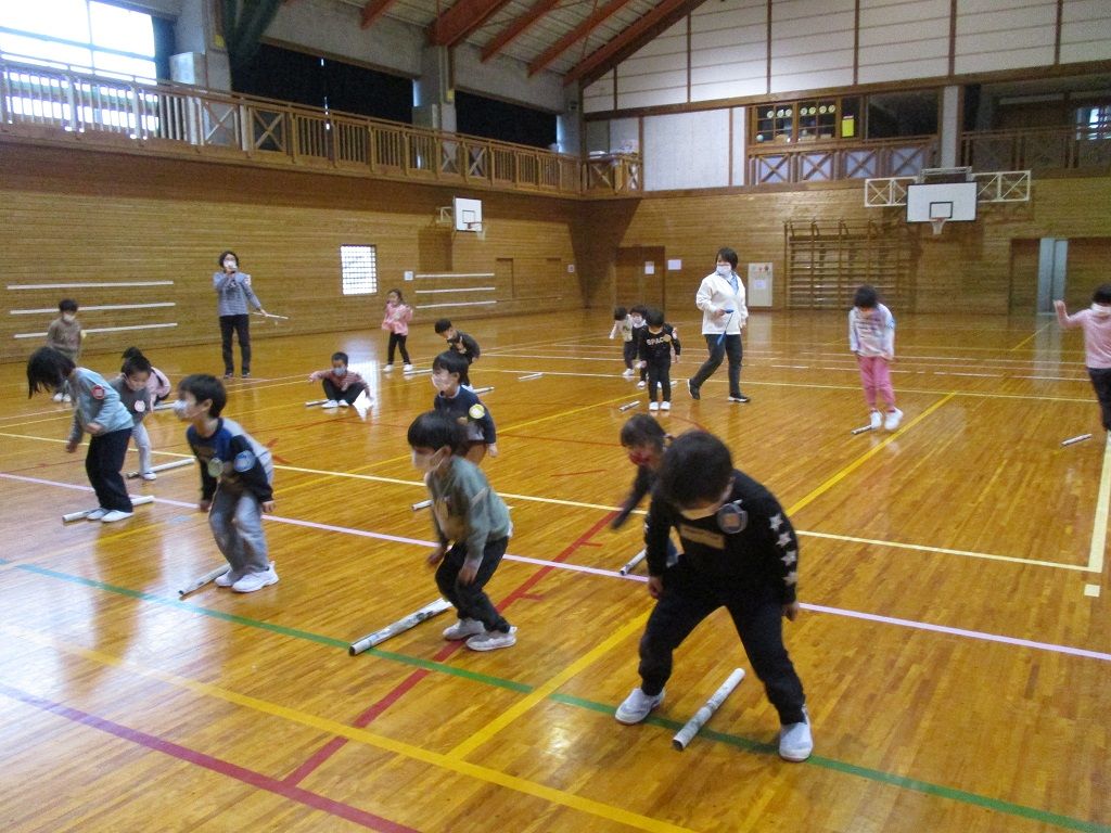 稗原幼稚園交流写真