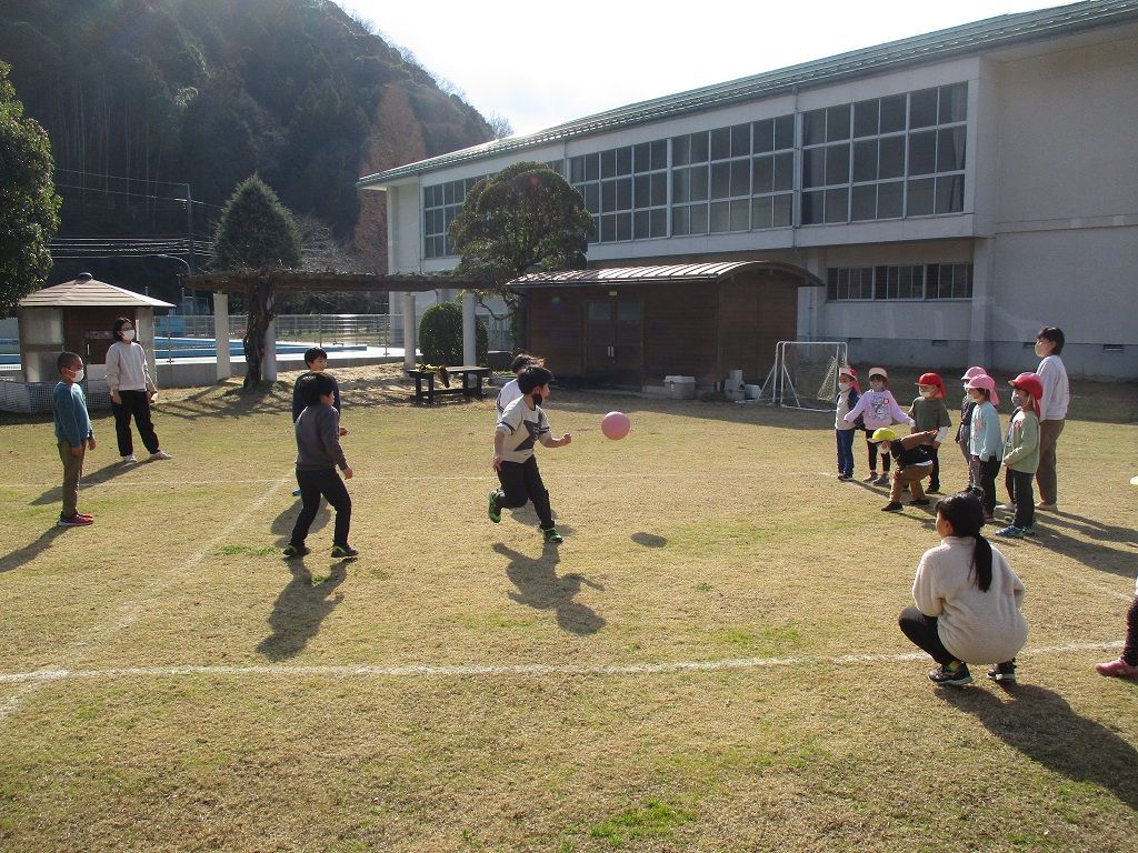 小学生交流写真