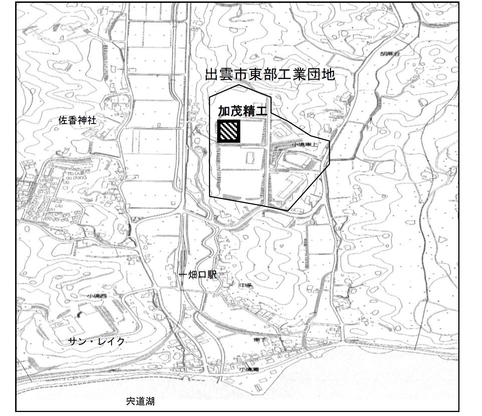 事業所位置図