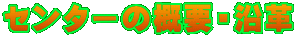 センターの概要・沿革