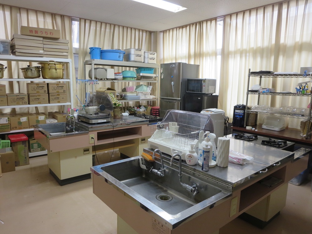 調理実習室の写真