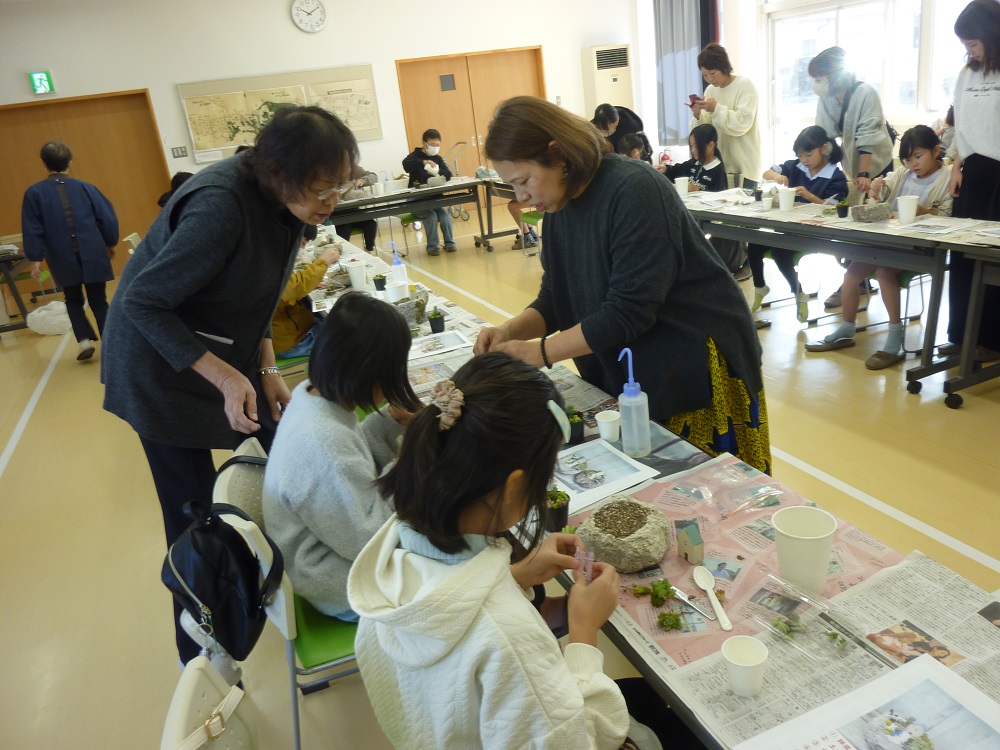 寄せ植え教室２