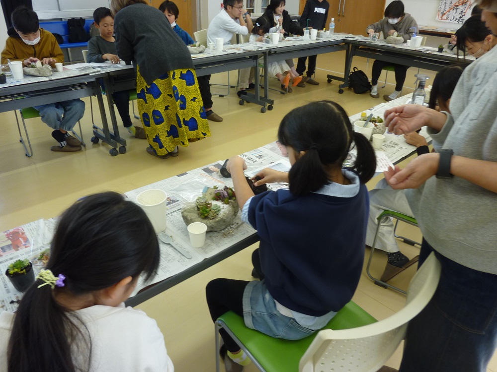 寄せ植え教室３