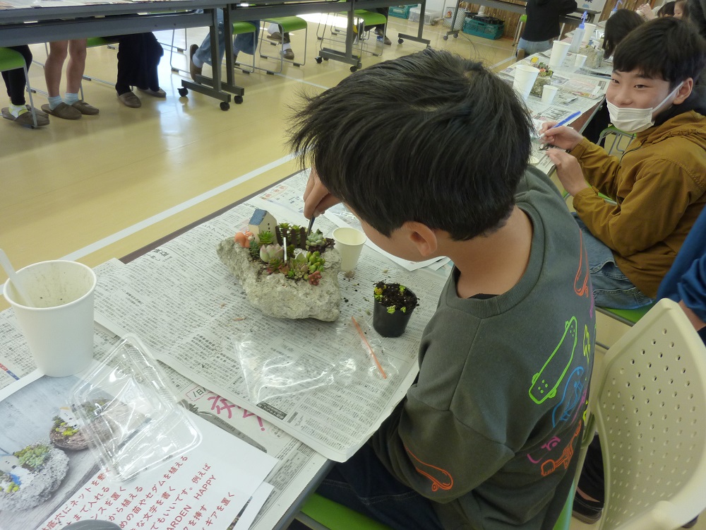 寄せ植え教室４