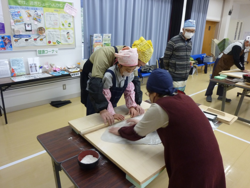 そば打ち体験６