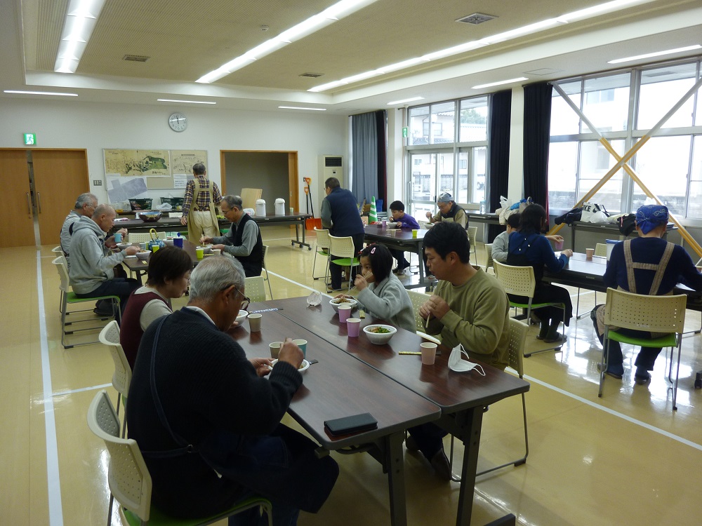 そば打ち体験８