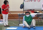 知事さん妊婦体験