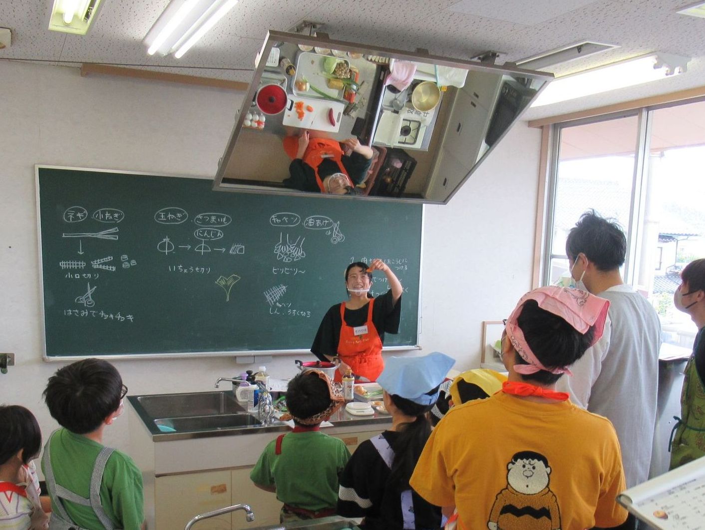 いちょう切りです