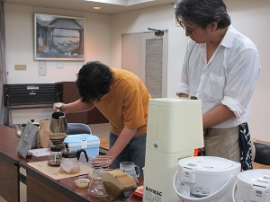 アイスコーヒーの淹れ方教室